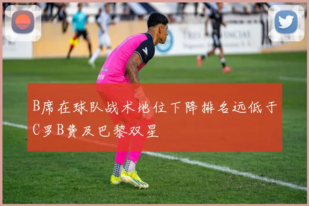 B席在球队战术地位下降排名远低于C罗B费及巴黎双星