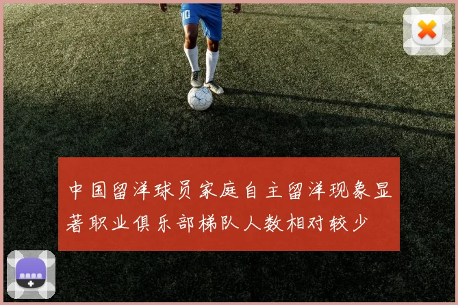中国留洋球员家庭自主留洋现象显著职业俱乐部梯队人数相对较少